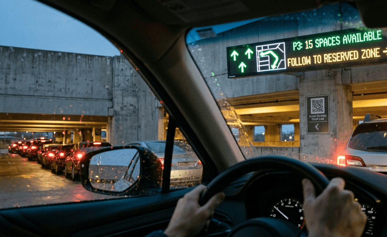 From stressful circling to seamless arrival: How AI-powered navigation and digital touchpoints are taking the guesswork out of the modern parking journey.
