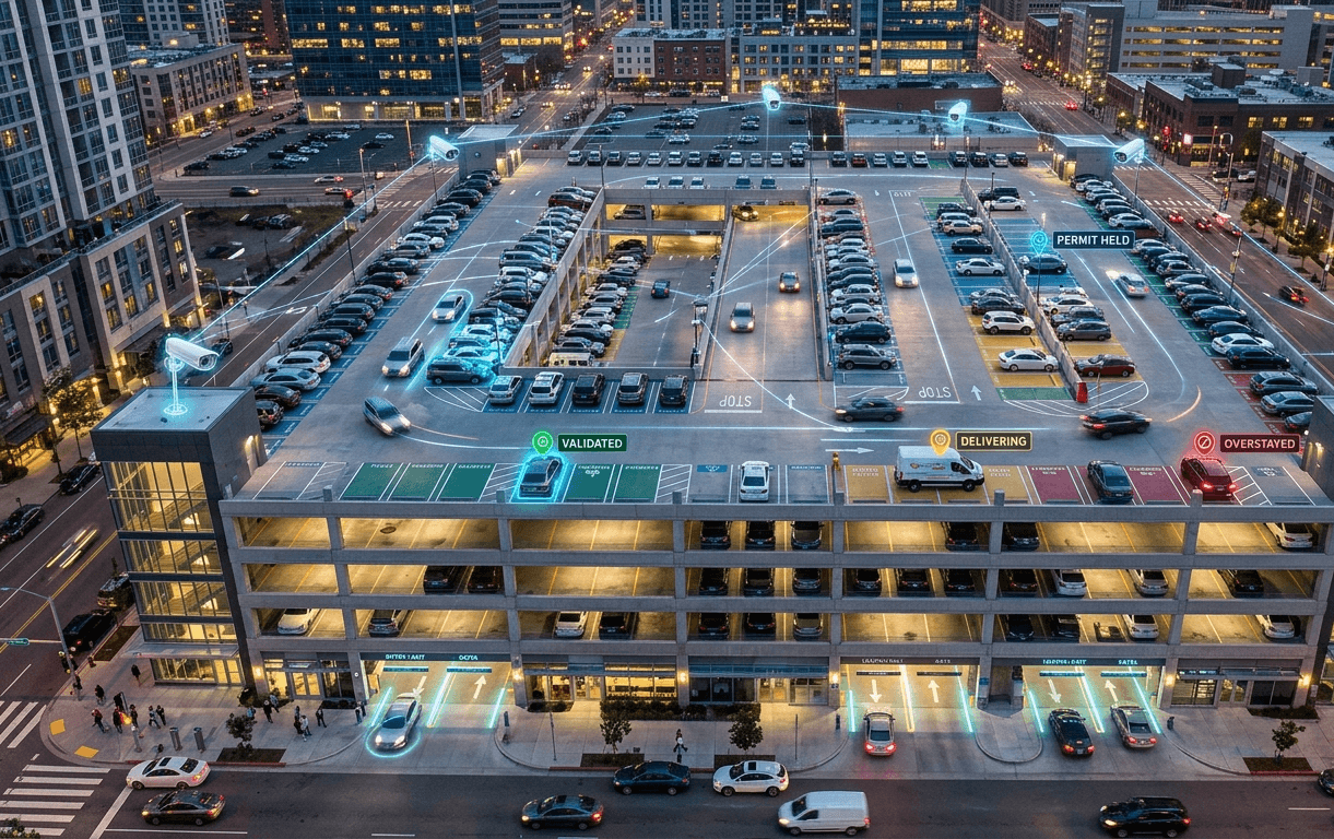 The Future of Parking Is Not Just Entry and Exit. It Is Knowing What Happens After the Vehicle Arrives.